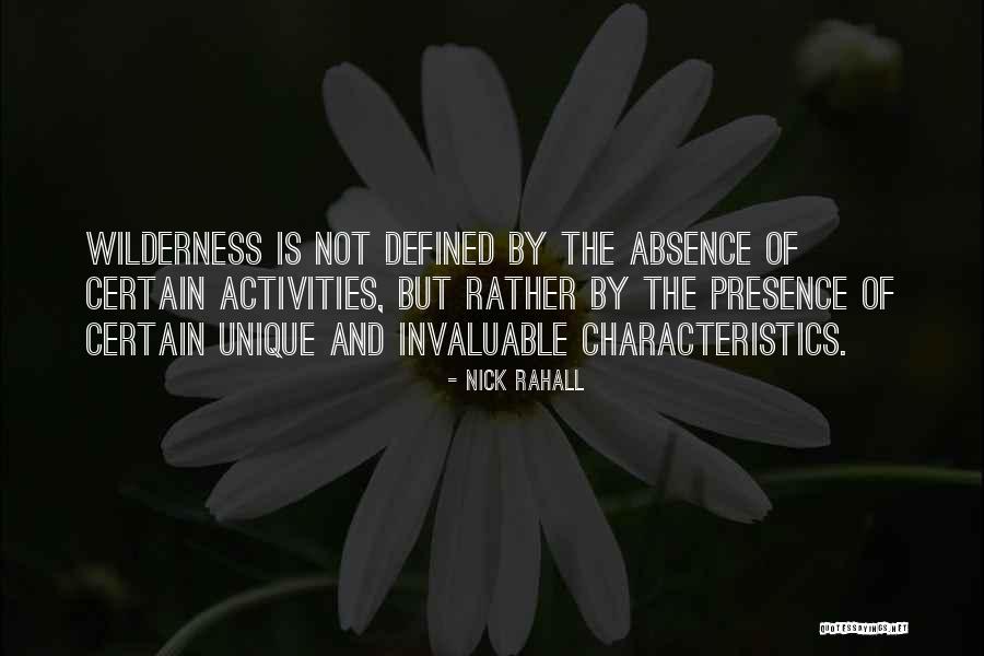 Defined By Quotes By Nick Rahall