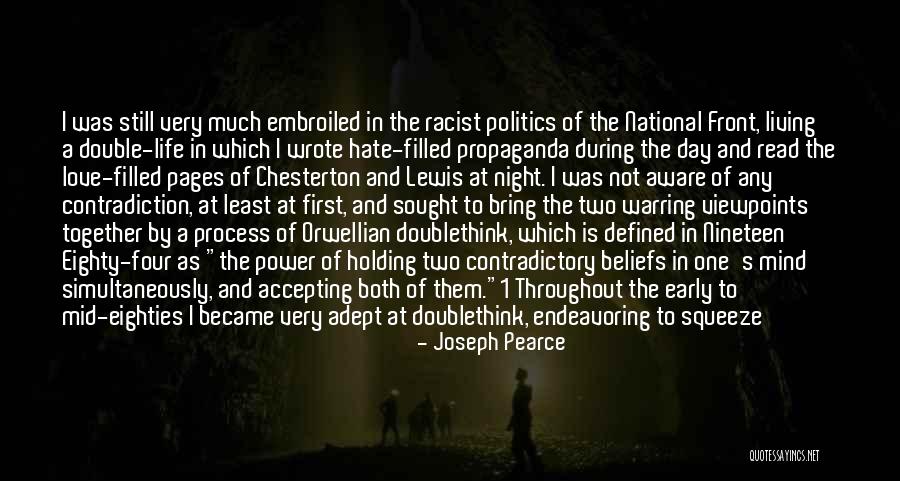 Defined By Two Quotes By Joseph Pearce Defined By Two Quotes By Joseph Pearce