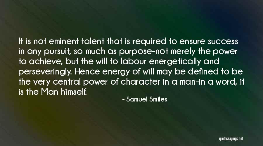 Defined Purpose Quotes By Samuel Smiles Defined Purpose Quotes By Samuel Smiles