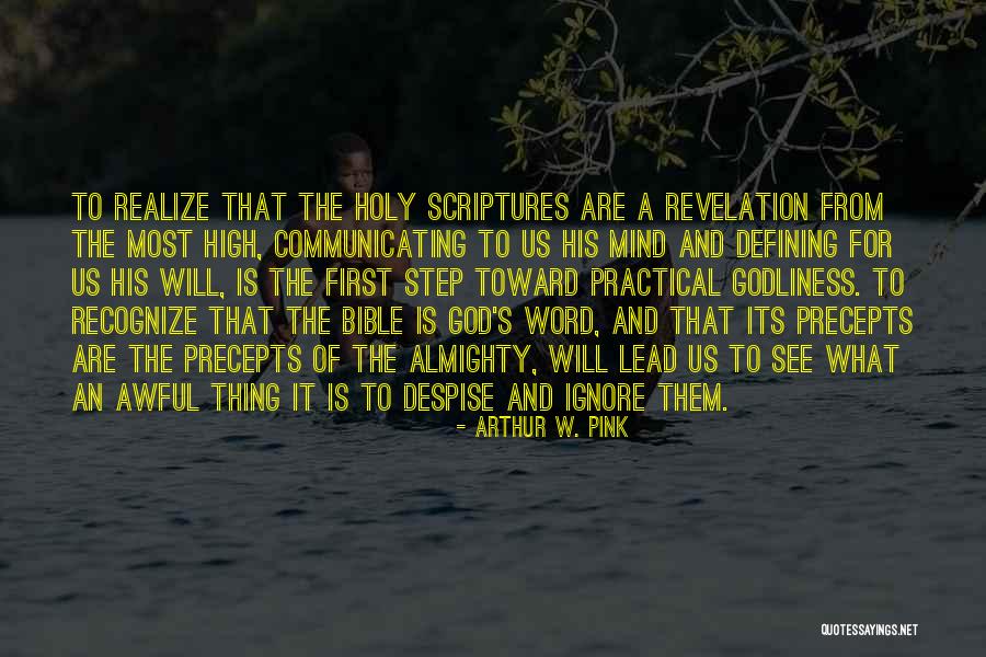 Defining God Quotes By Arthur W. Pink Defining God Quotes By Arthur W. Pink