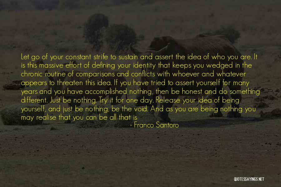 Defining Your Identity Quotes By Franco Santoro Defining Your Identity Quotes By Franco Santoro