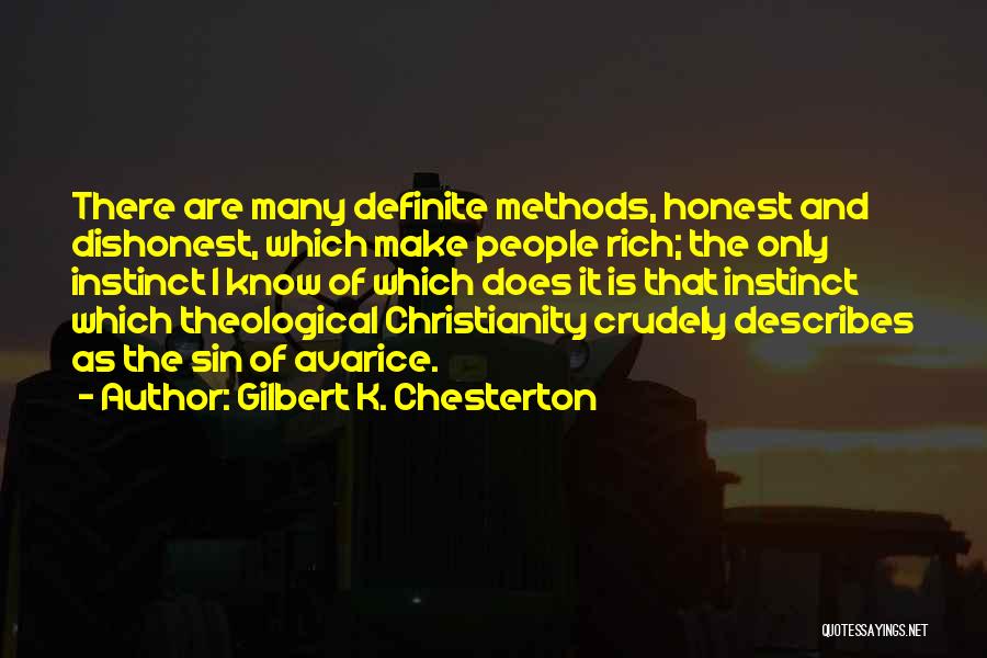 Definite Quotes By Gilbert K. Chesterton