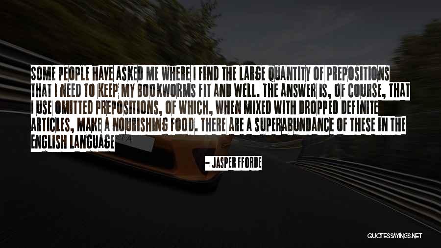 Definite Quotes By Jasper Fforde