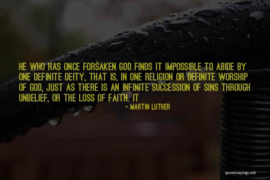 Definite Quotes By Martin Luther