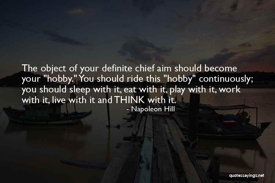 Definite Quotes By Napoleon Hill