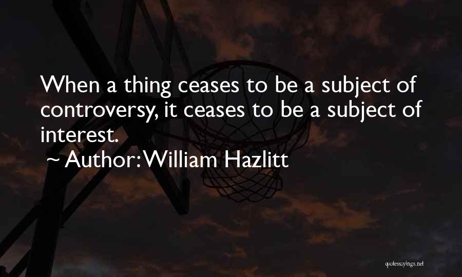 Definitief Ontwerp Quotes By William Hazlitt