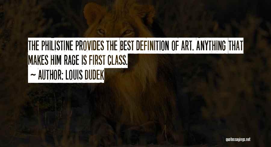 Definition Of Art Quotes By Louis Dudek