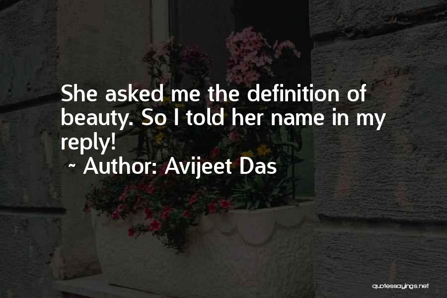 Definition Of Beauty Quotes By Avijeet Das