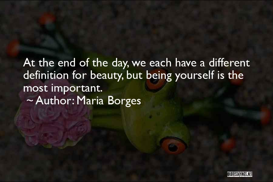 Definition Of Beauty Quotes By Maria Borges
