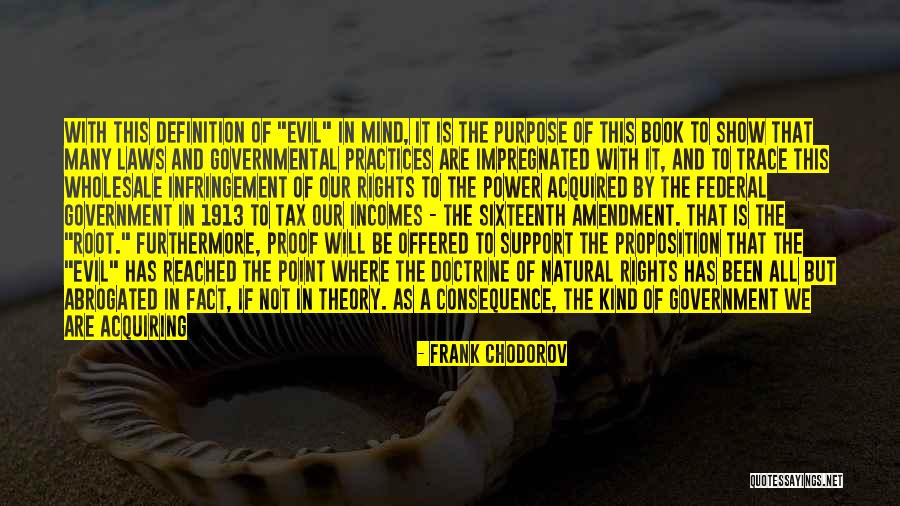 Definition Of Evil Quotes By Frank Chodorov Definition Of Evil Quotes By Frank Chodorov