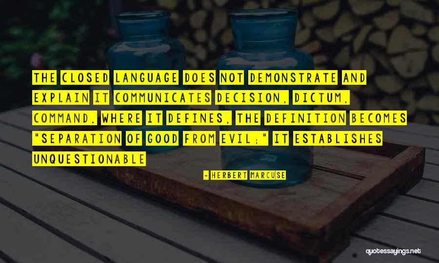 Definition Of Evil Quotes By Herbert Marcuse Definition Of Evil Quotes By Herbert Marcuse