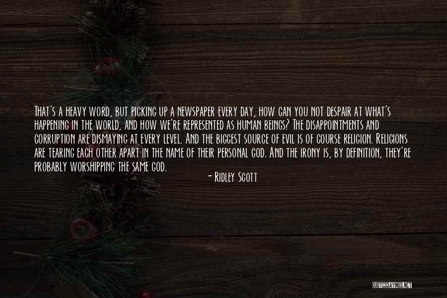 Definition Of Evil Quotes By Ridley Scott Definition Of Evil Quotes By Ridley Scott