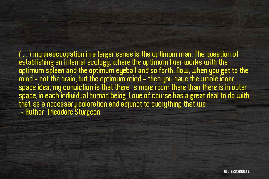 Definition Of Love Quotes By Theodore Sturgeon