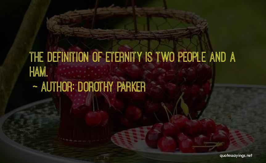 Definition Of Marriage Quotes By Dorothy Parker