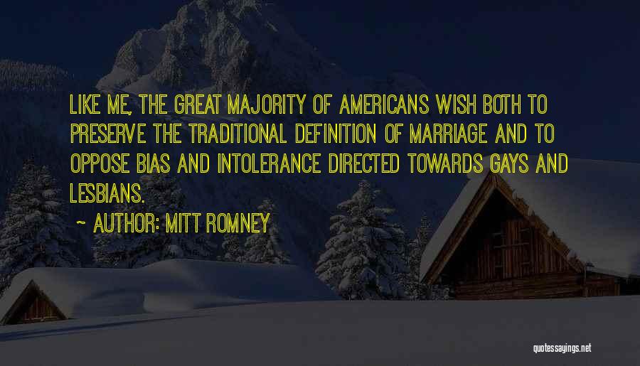 Definition Of Marriage Quotes By Mitt Romney