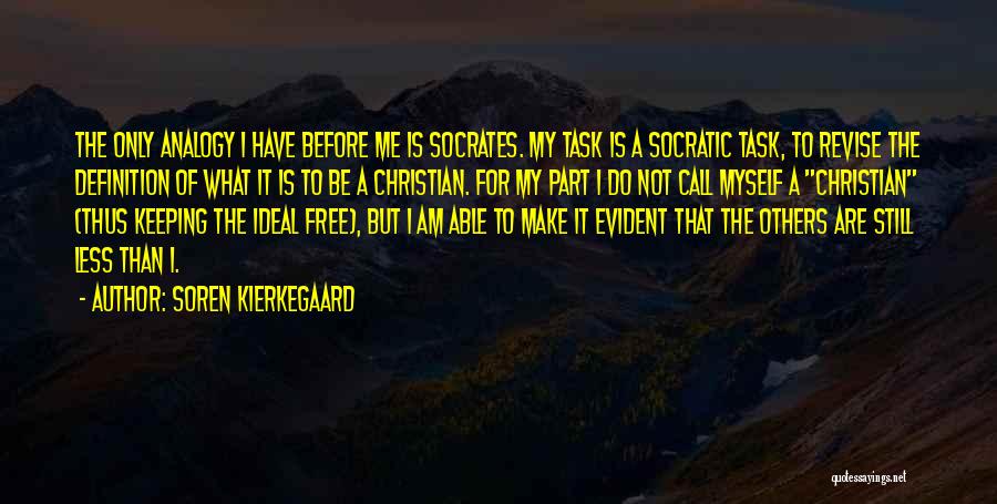 Definition Of Myself Quotes By Soren Kierkegaard