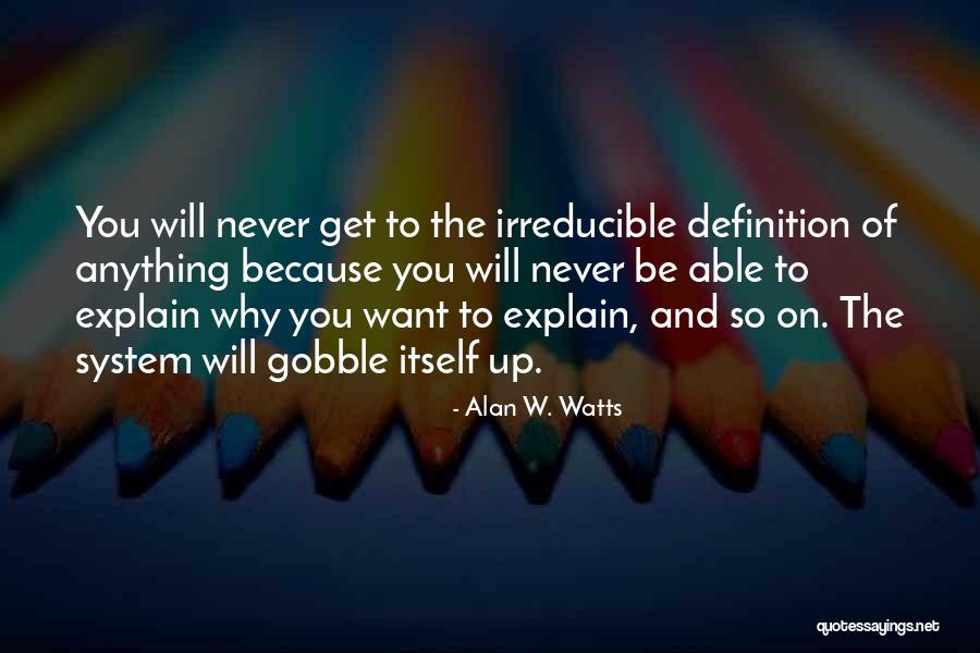 Definition Of Science Quotes By Alan W. Watts