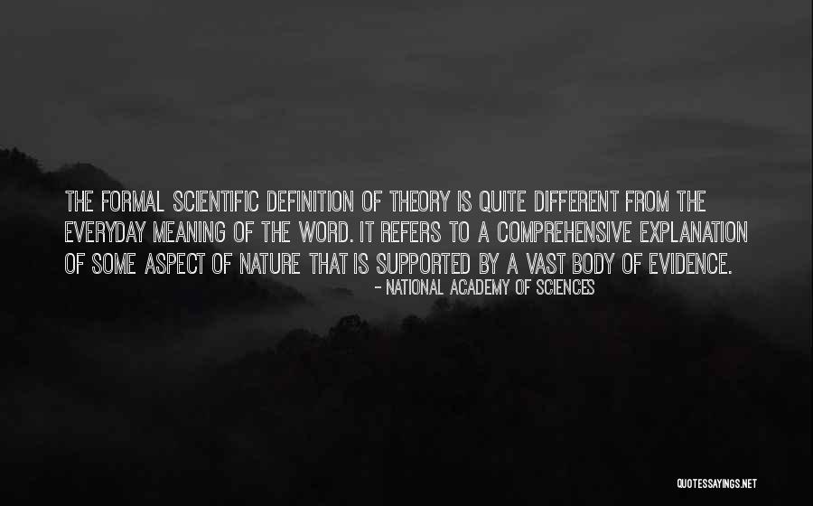 Definition Of Science Quotes By National Academy Of Sciences