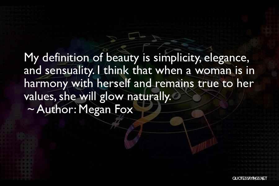 Definition Of Woman Quotes By Megan Fox