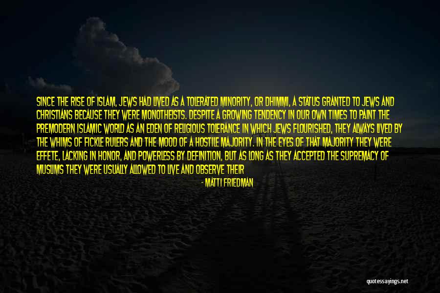 Definition Quotes By Matti Friedman