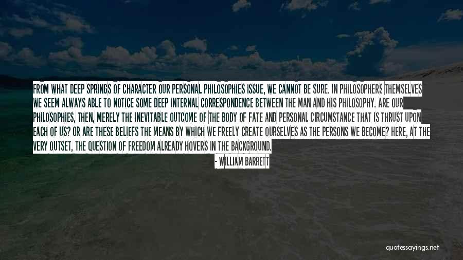 Definition Quotes By William Barrett
