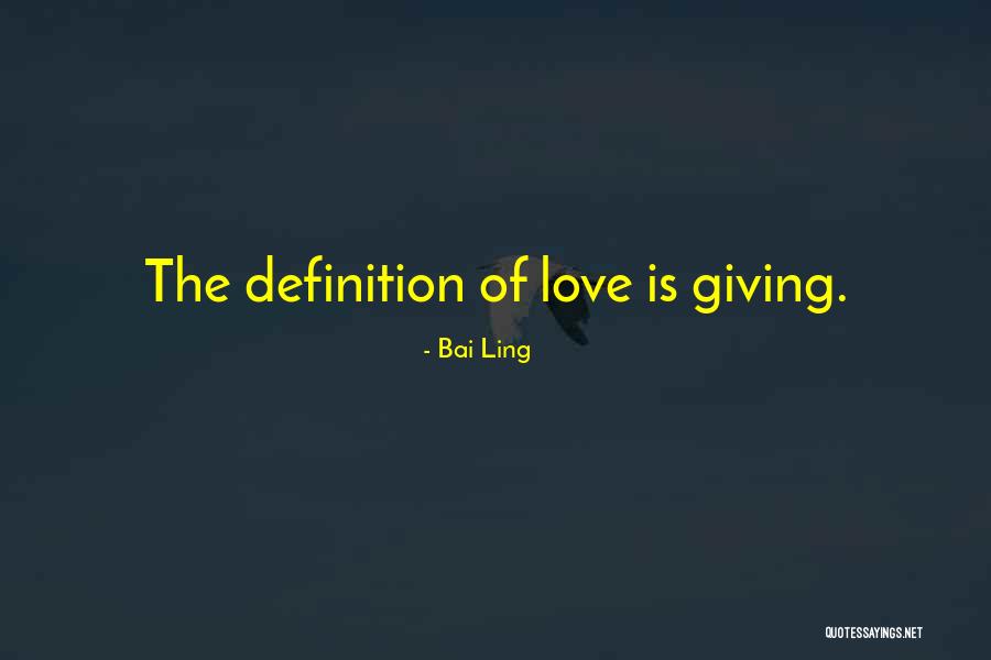 Definitions Of Love Quotes By Bai Ling Definitions Of Love Quotes By Bai Ling