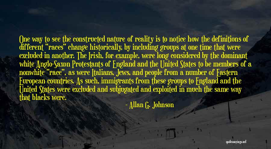 Definitions Quotes By Allan G. Johnson