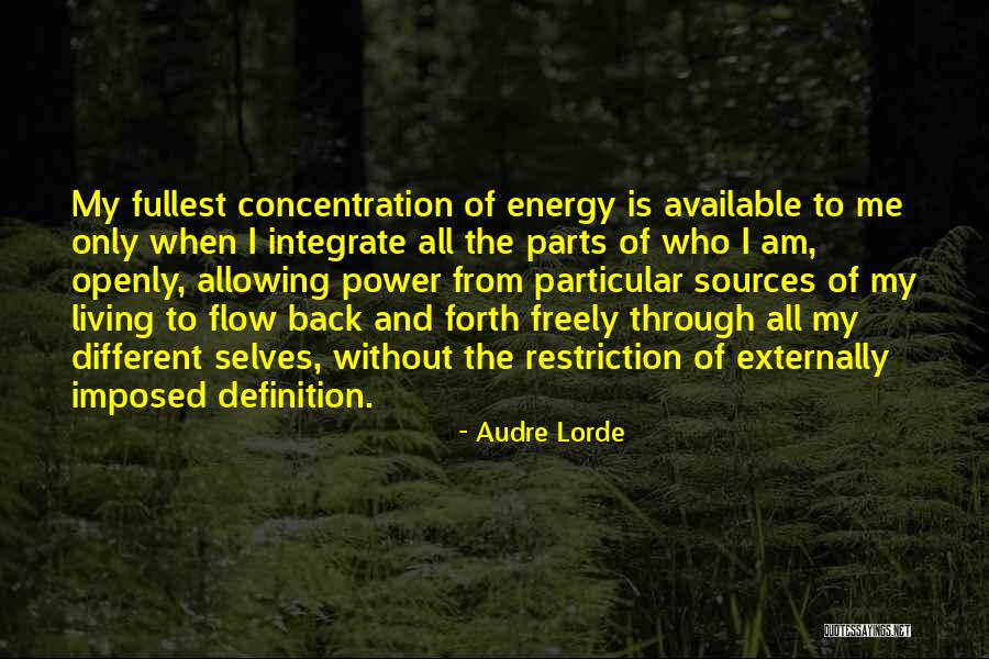 Definitions Quotes By Audre Lorde