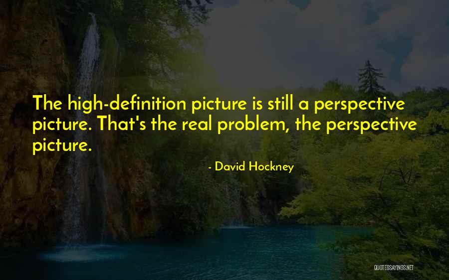 Definitions Quotes By David Hockney