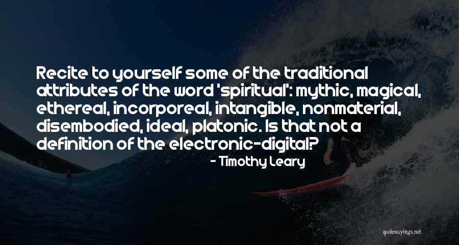 Definitions Quotes By Timothy Leary