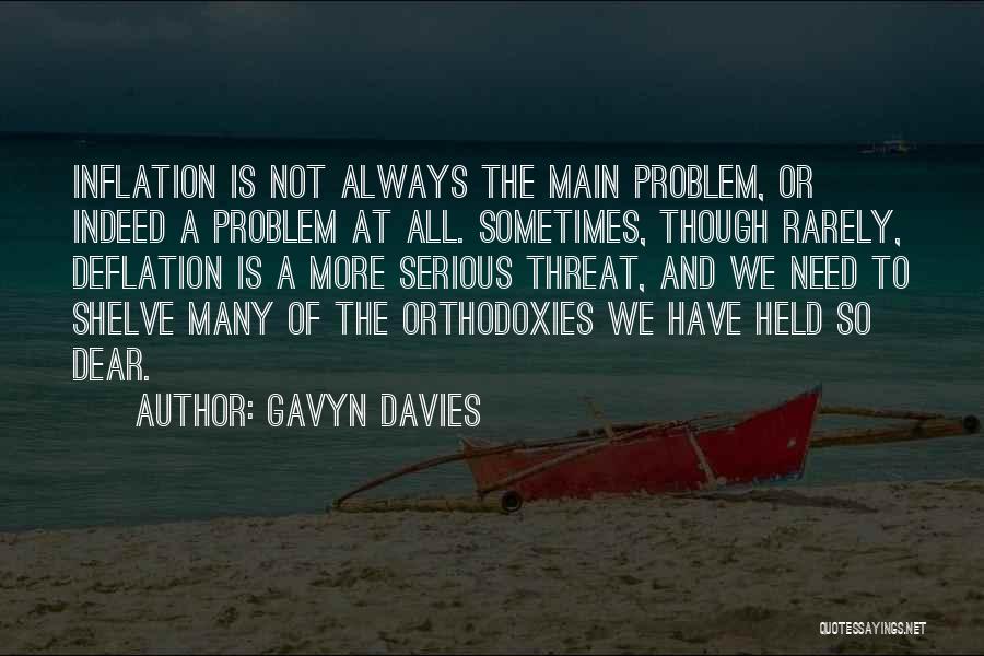 Deflation Quotes By Gavyn Davies