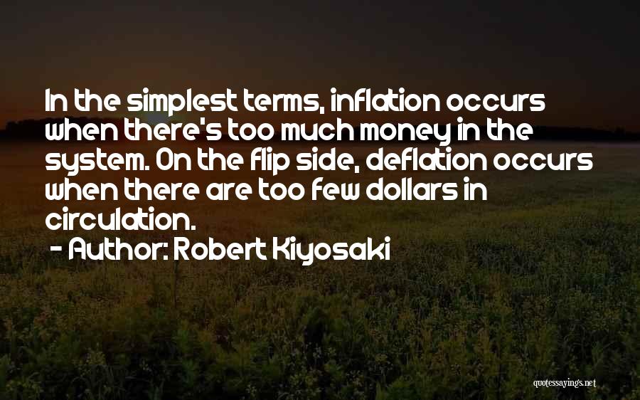 Deflation Quotes By Robert Kiyosaki