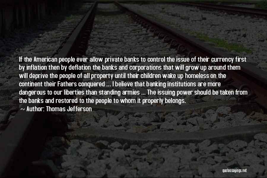 Deflation Quotes By Thomas Jefferson