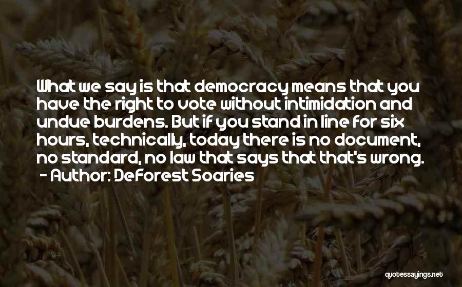 DeForest Soaries Quotes 1571067