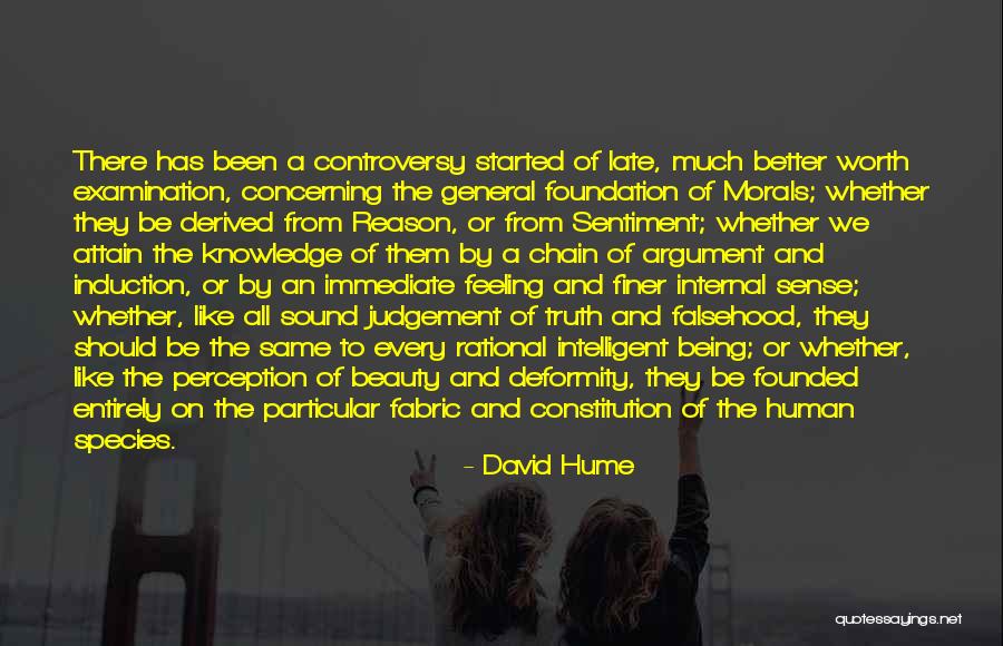 Deformity Quotes By David Hume