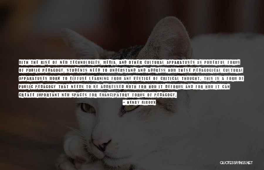 Deforms Quotes By Henry Giroux