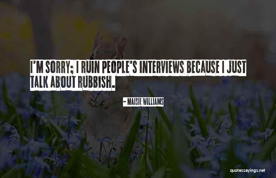 Defrancesco Victoria Quotes By Maisie Williams Defrancesco Victoria Quotes By Maisie Williams