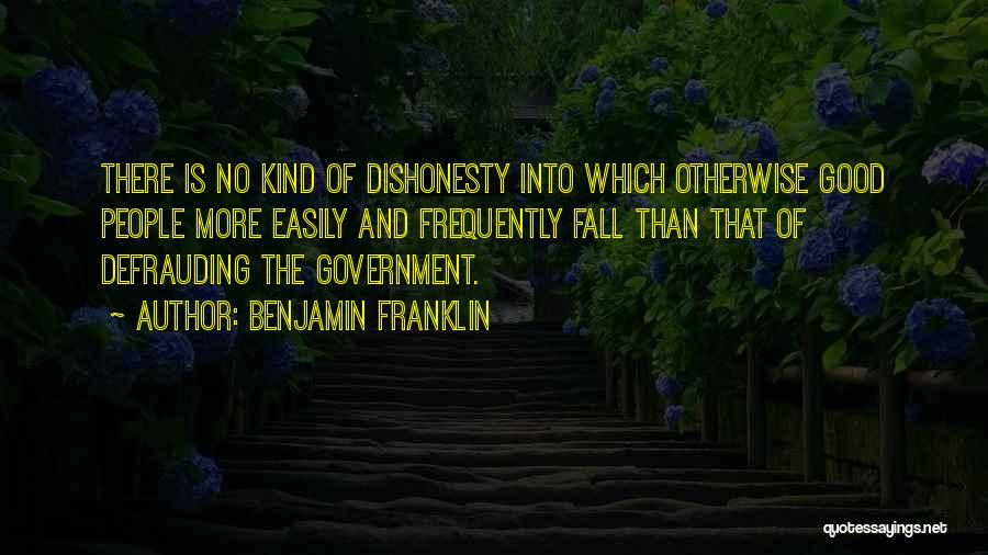 Defrauding Quotes By Benjamin Franklin