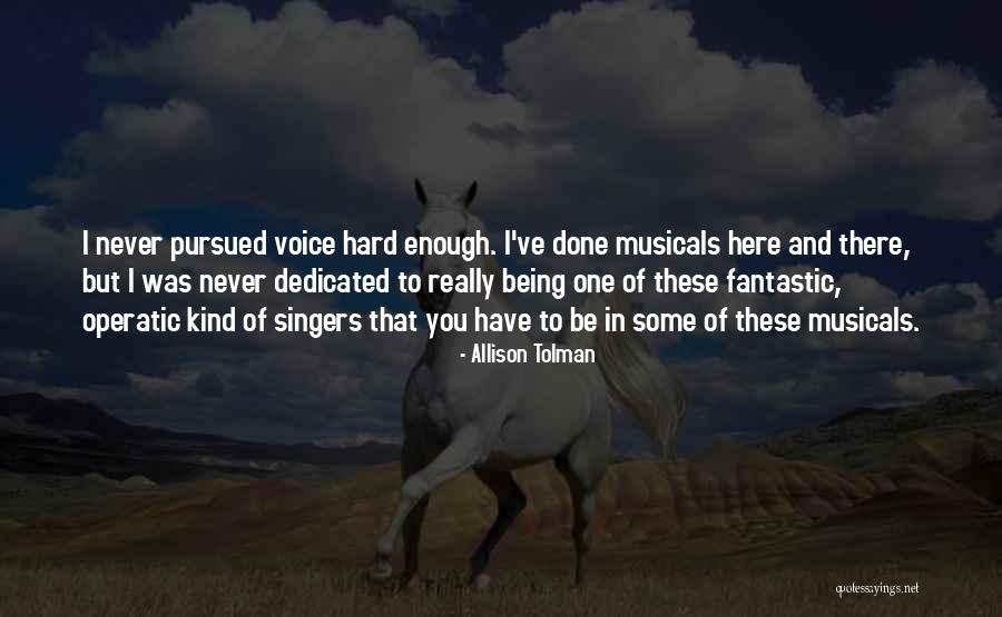 Deftness Quotes By Allison Tolman Deftness Quotes By Allison Tolman