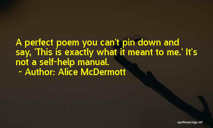 Degirmenler Quotes By Alice McDermott