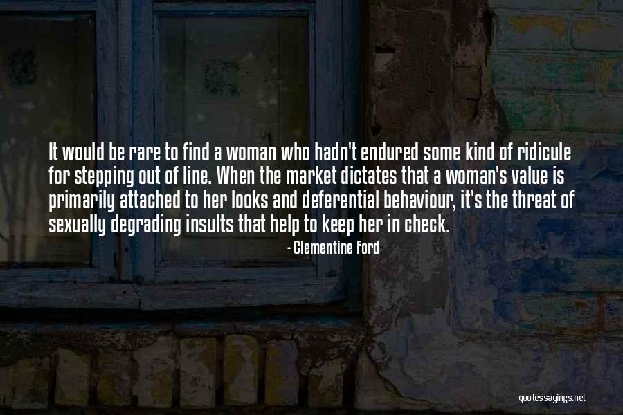 Degrading Women Quotes By Clementine Ford Degrading Women Quotes By Clementine Ford