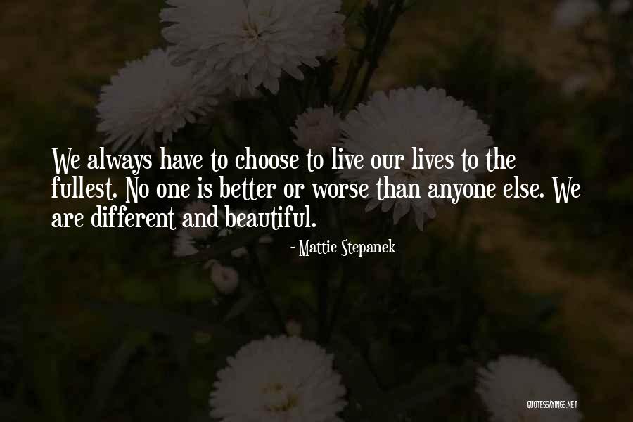 Degrazia Chapel Quotes By Mattie Stepanek