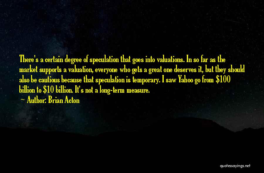 Degree Of Quotes By Brian Acton