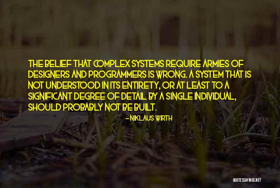 Degree Quotes By Niklaus Wirth