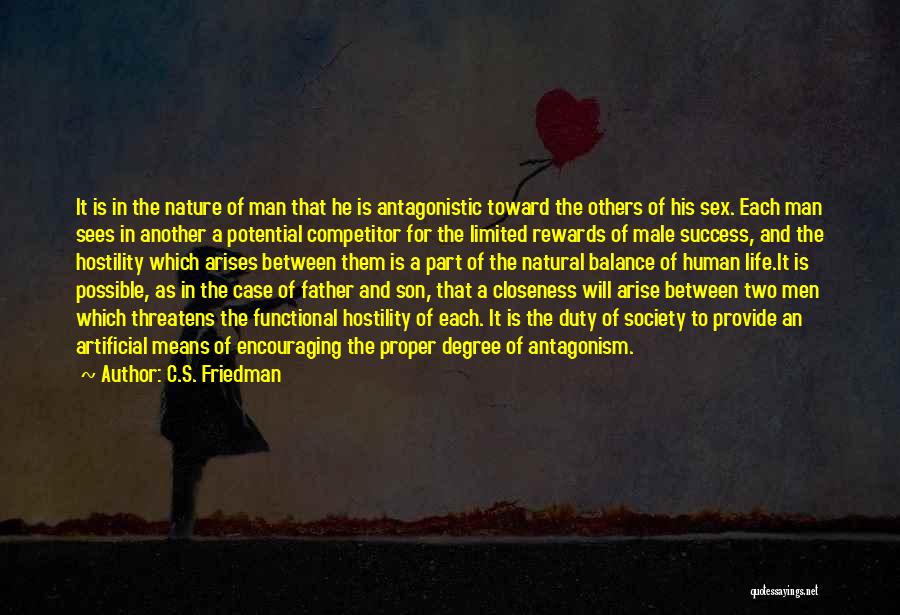 Degree Success Quotes By C.S. Friedman