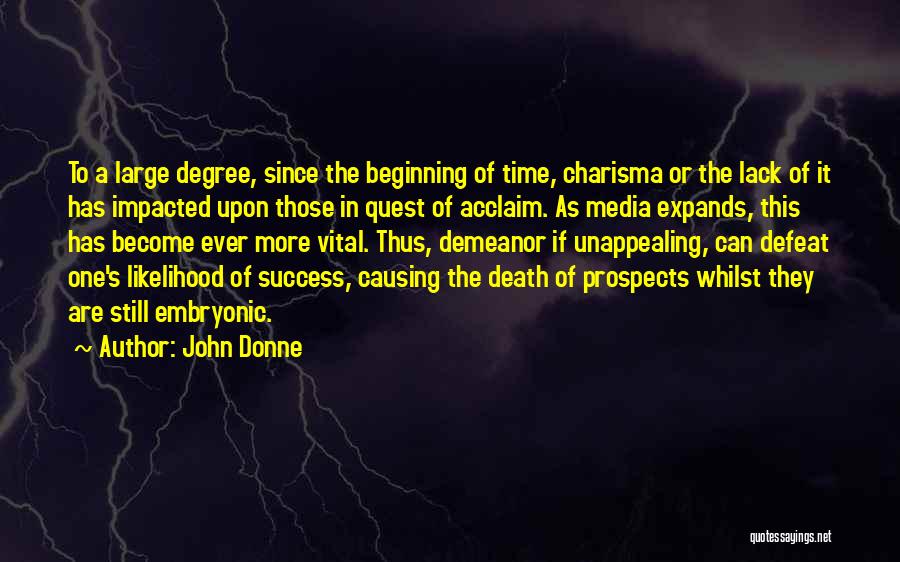 Degree Success Quotes By John Donne