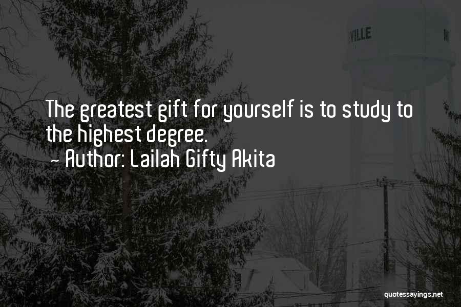 Degree Success Quotes By Lailah Gifty Akita