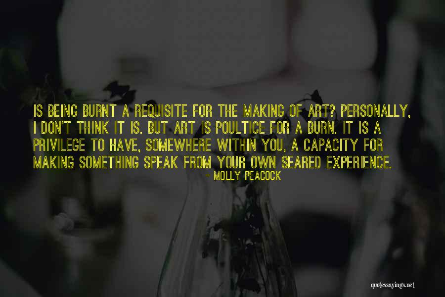 Deguzman Md Quotes By Molly Peacock Deguzman Md Quotes By Molly Peacock