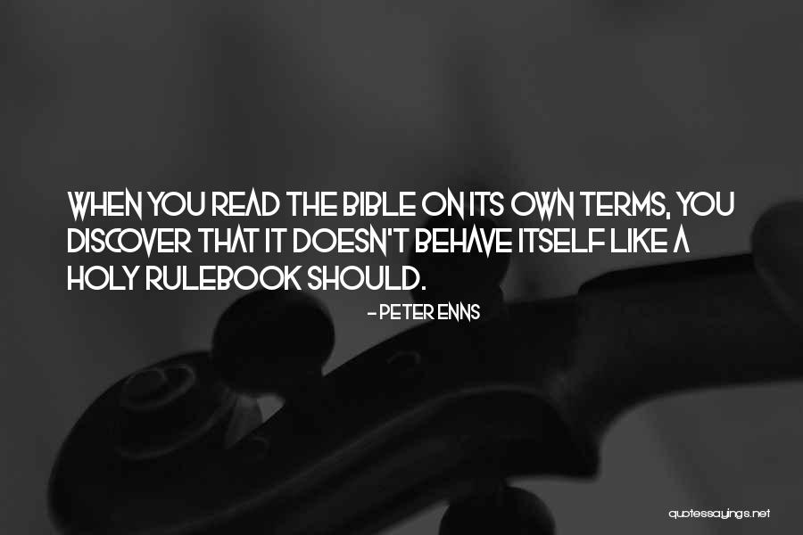 Dehghani Zahra Quotes By Peter Enns Dehghani Zahra Quotes By Peter Enns
