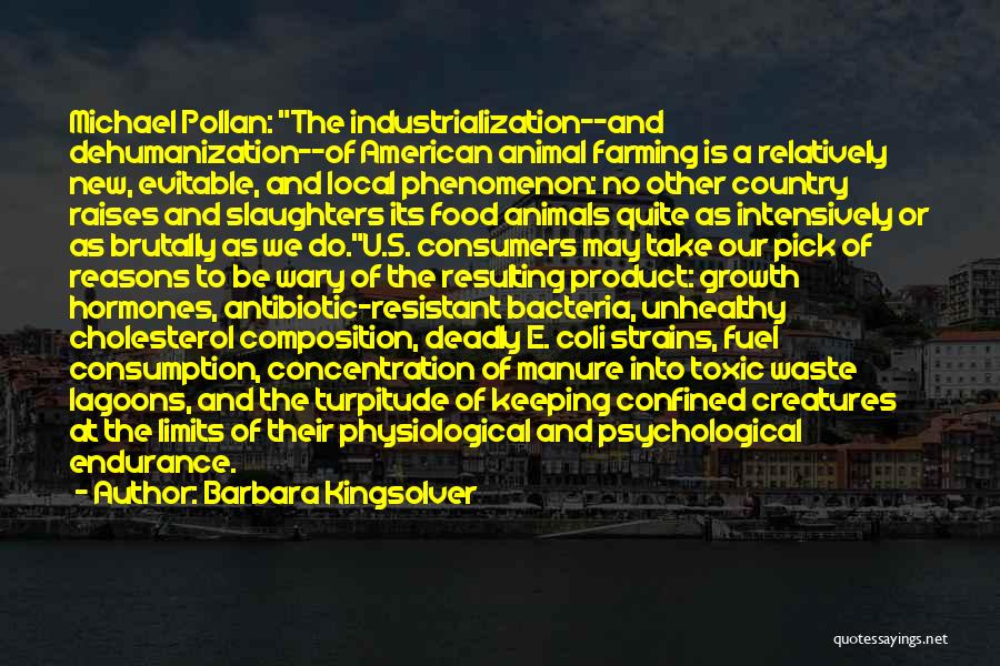 Dehumanization Quotes By Barbara Kingsolver